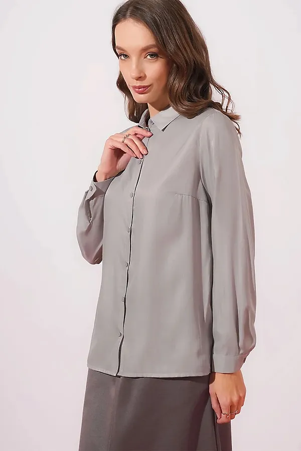 Блузка CLEVER, серый - фото 2
