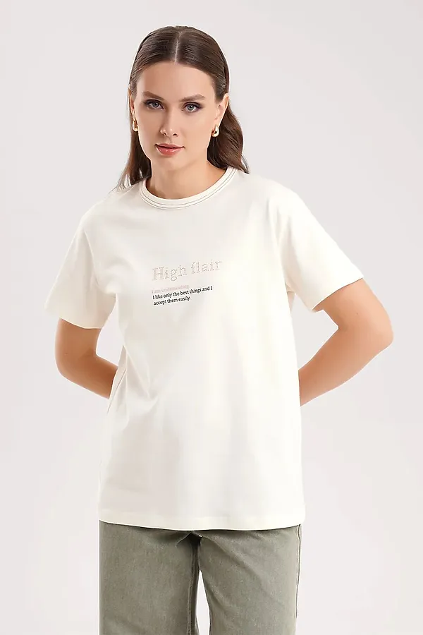 Футболка CLEVER, молочный - фото 2