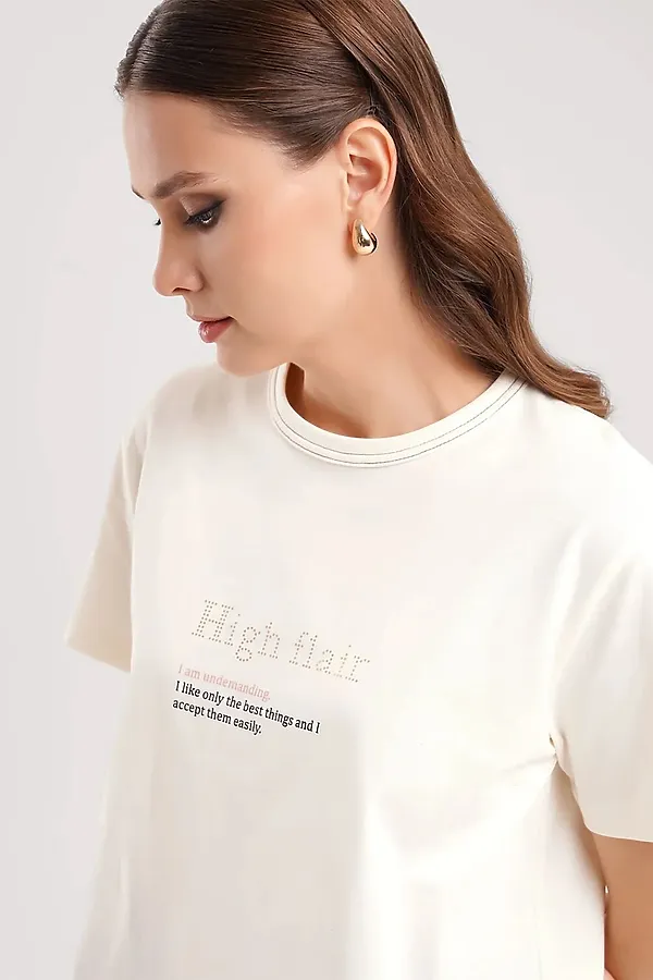 Футболка CLEVER, молочный - фото 2