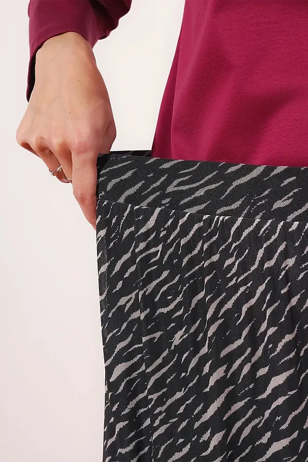 Юбка CLEVER, чёрный/св.бежевый - фото 2