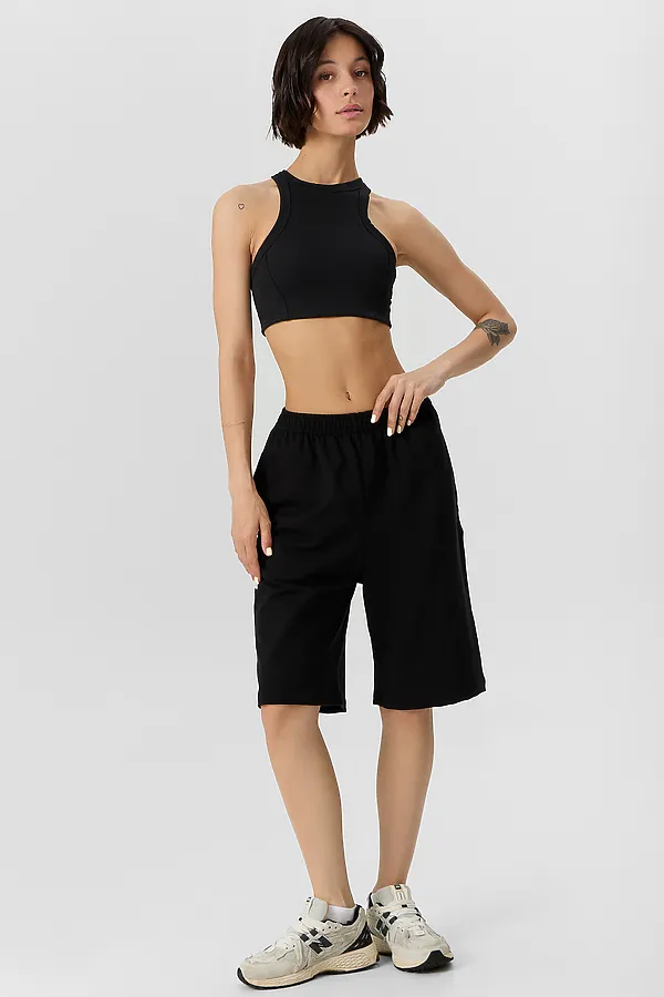 Шорты женские MARK FORMELLE, черный - фото 2