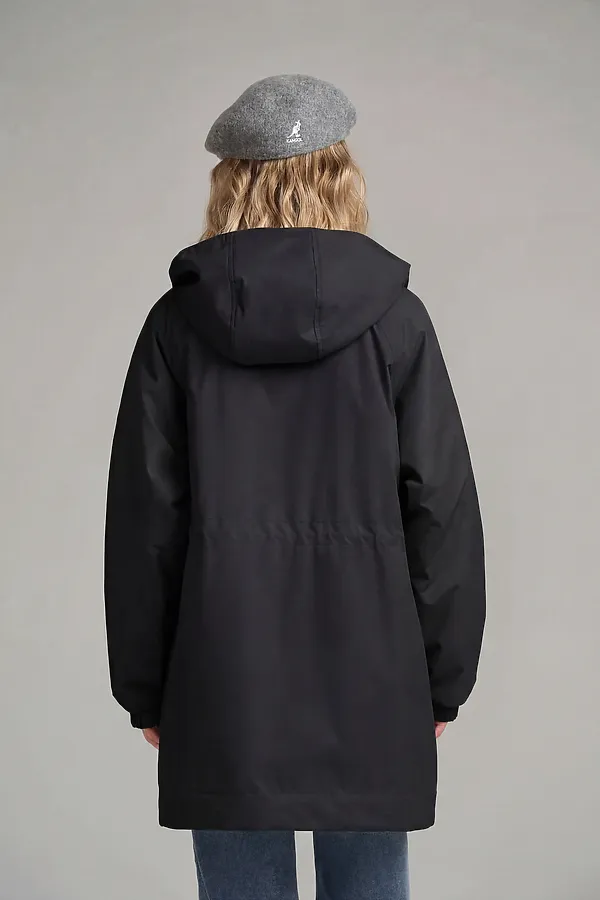 Плащ женский HOOPS, черный - фото 2