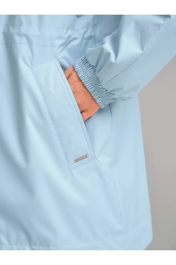 Плащ женский HOOPS, голубой - фото 2