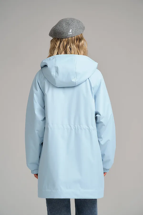 Плащ женский HOOPS, голубой - фото 2