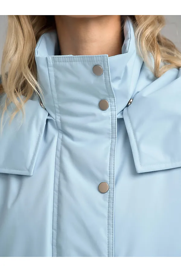 Плащ женский HOOPS, голубой - фото 2