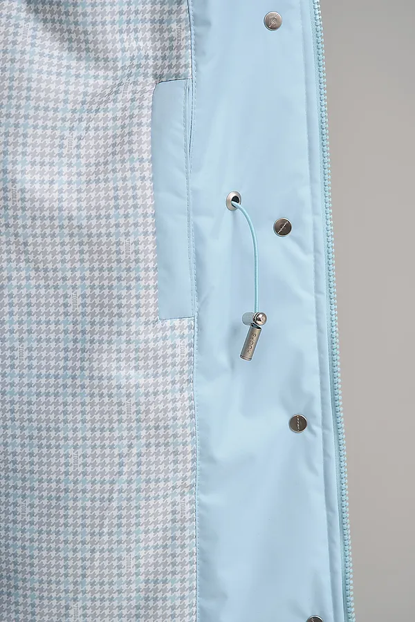 Плащ женский HOOPS, голубой - фото 2