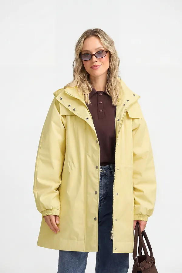 Плащ женский HOOPS, желтый - фото 2
