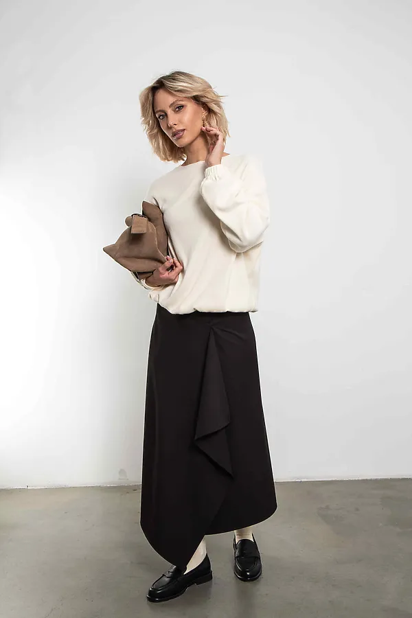 Юбка Мелодия формы KOSMOS, черный - фото 2