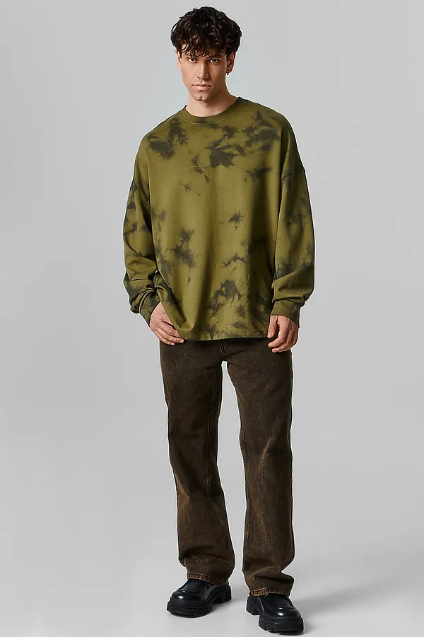 Свитшот мужской MARK FORMELLE, зеленая варка - фото 2