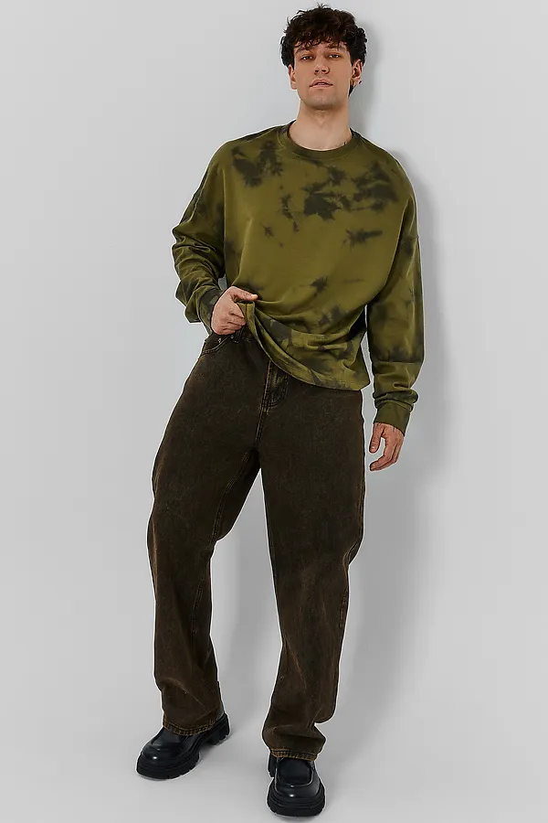 Свитшот мужской MARK FORMELLE, зеленая варка - фото 2