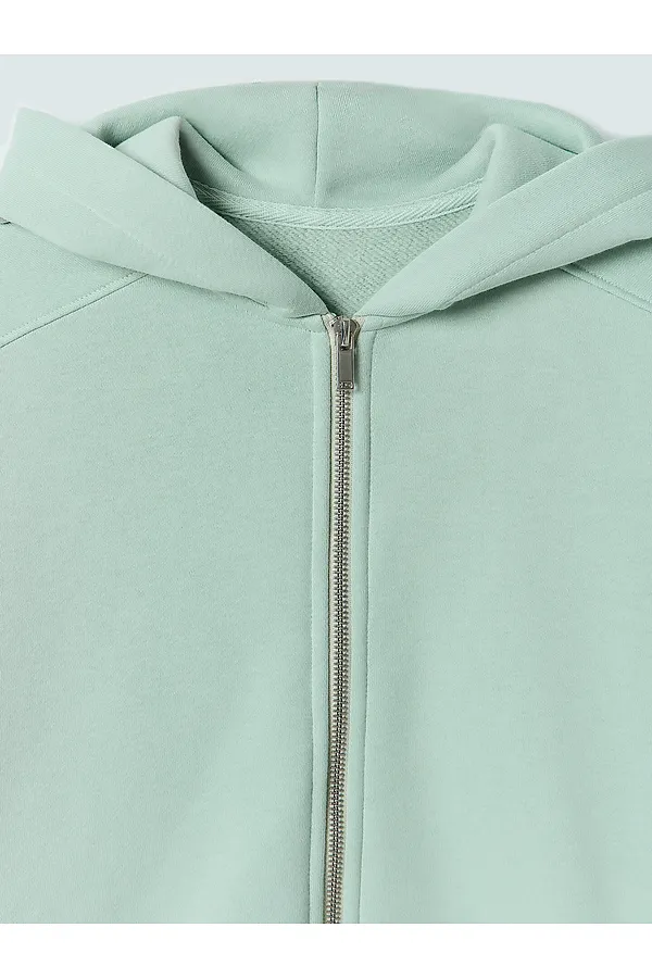 Толстовка женская MARK FORMELLE, н.зеленый +печать - фото 2