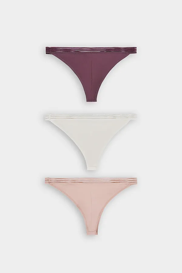 Трусы женские (3шт.) MARK FORMELLE, сумрачно -белый1 - фото 2