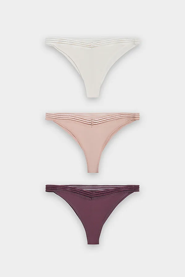 Трусы женские (3шт.) MARK FORMELLE, сумрачно -белый1 - фото 2