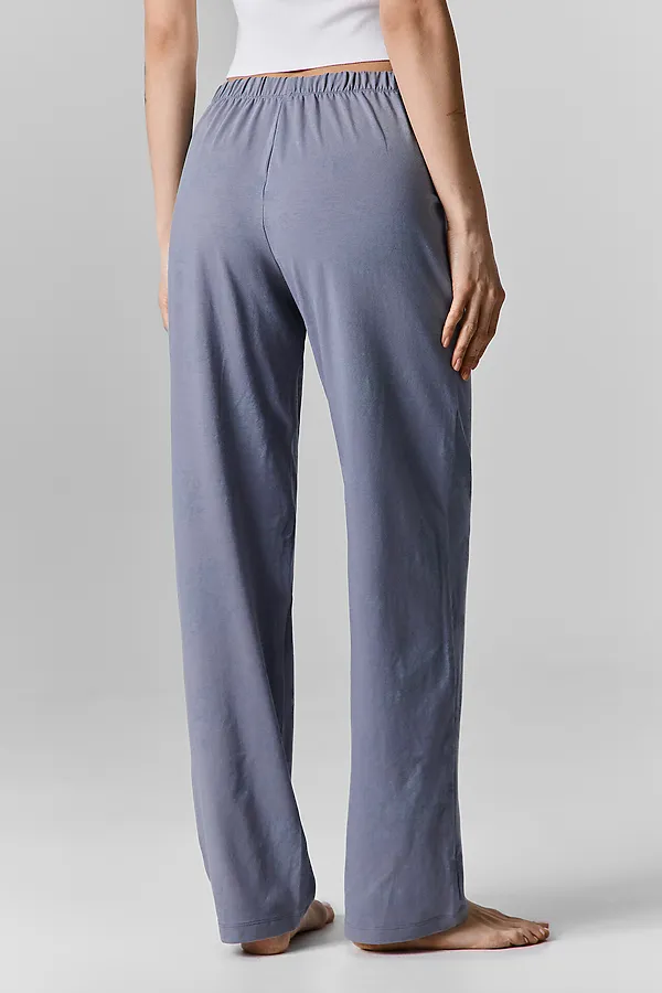 Брюки MARK FORMELLE, цветы на сизом - фото 2