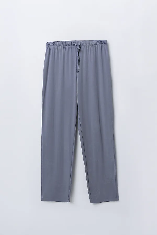 Брюки MARK FORMELLE, цветы на сизом - фото 2