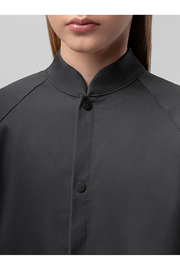 Костюм из ткани саржевого переплетения BODO, серый - фото 2