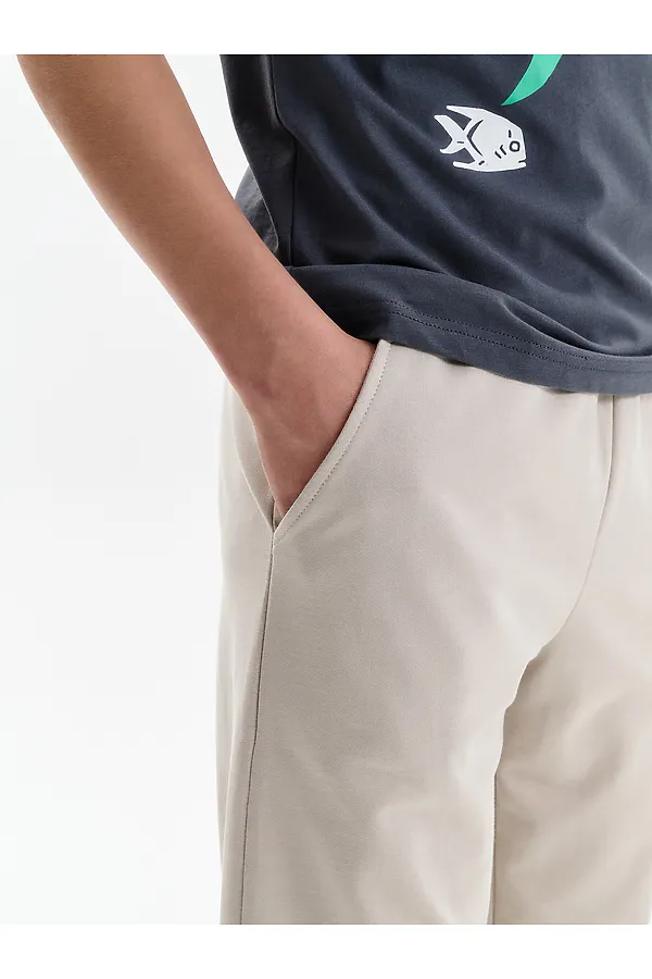 Брюки для мальчиков PELICAN, светло-серый - фото 2