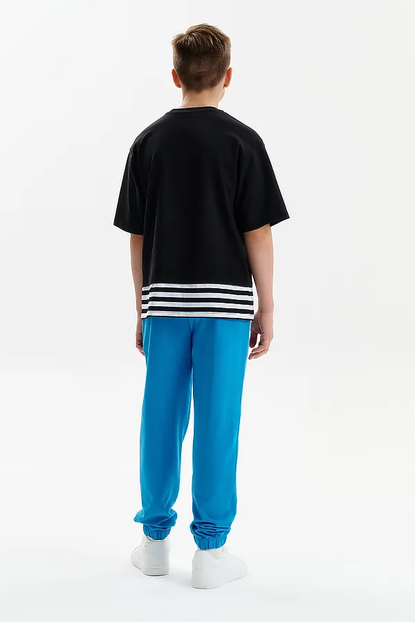 Брюки для мальчиков PELICAN, лазурный - фото 2