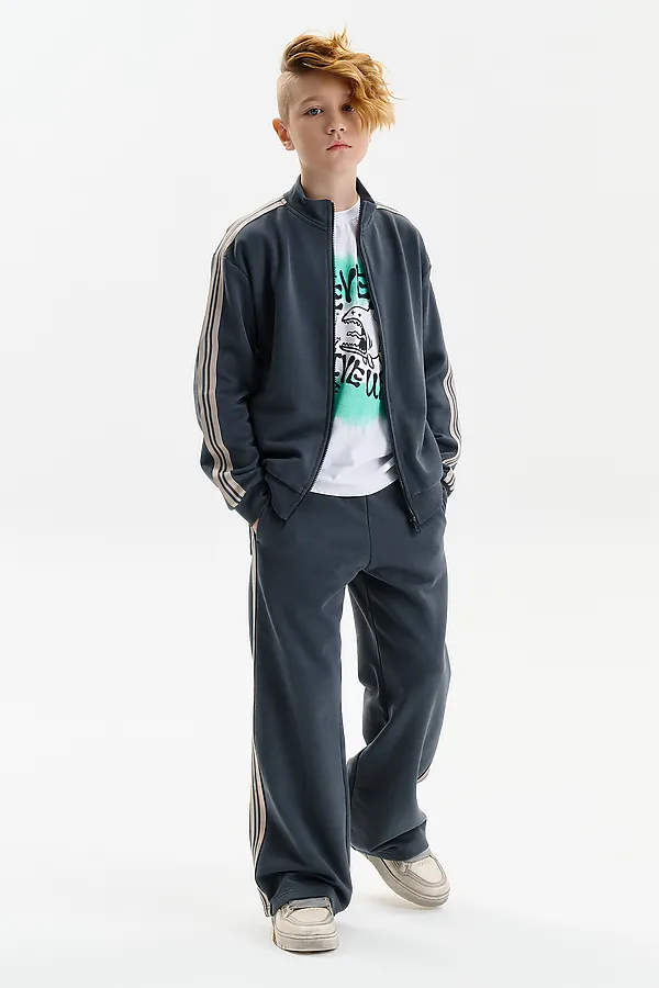 Брюки для мальчиков PELICAN, серый - фото 2