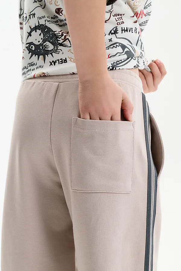 Брюки для мальчиков PELICAN, светло-серый - фото 2