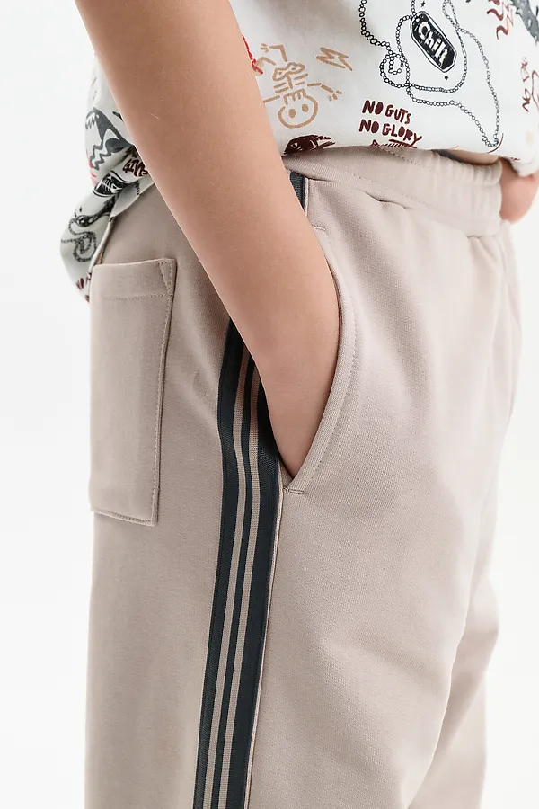 Брюки для мальчиков PELICAN, светло-серый - фото 2