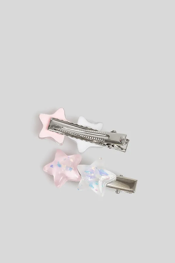 Набор из 2 заколок для волос ACOOLA, разноцветный - фото 2