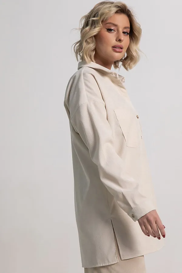 Рубашка Доротея LADY TAIGA, молочная - фото 2