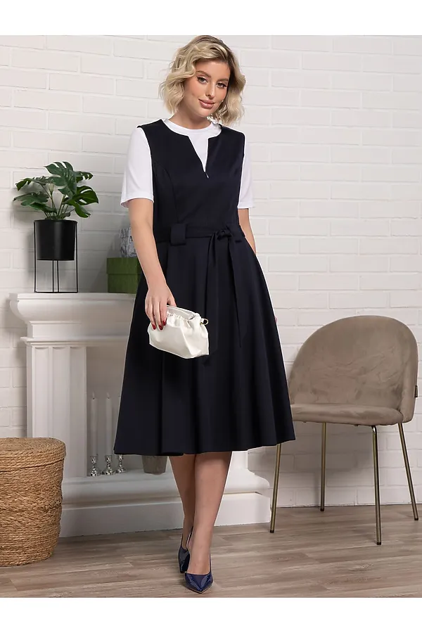 Платье Эрика LADY TAIGA, темно-синее - фото 2