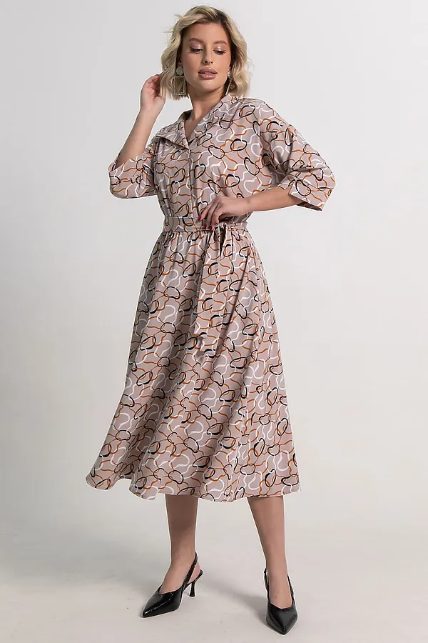 Платье Доминанта НЬЮ LADY TAIGA, бежевое - фото 2