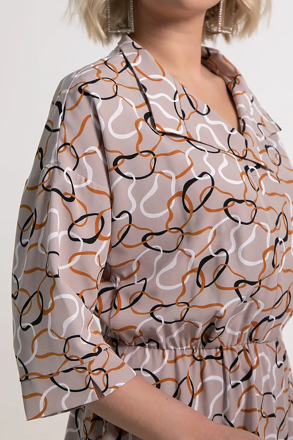 Платье Доминанта НЬЮ LADY TAIGA, бежевое - фото 2