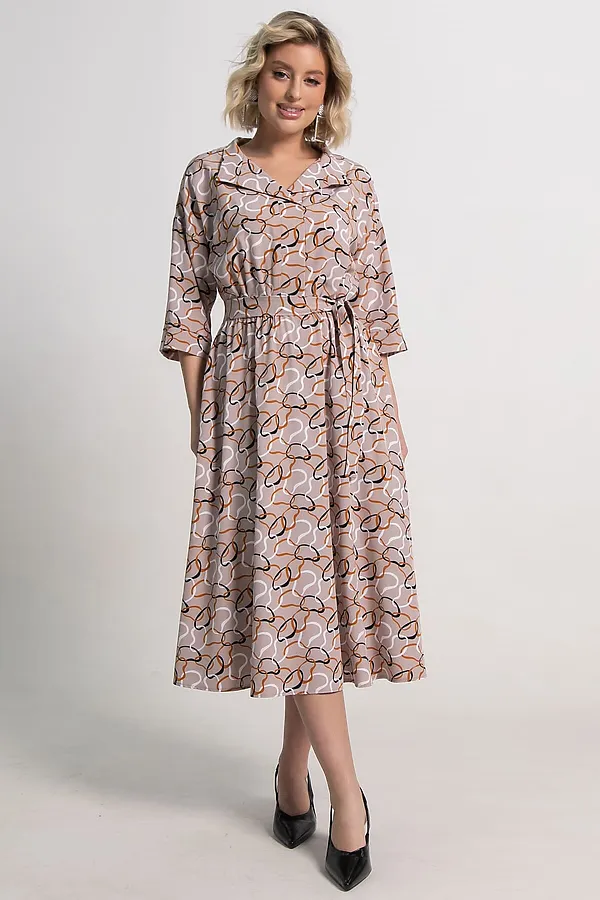 Платье Доминанта НЬЮ LADY TAIGA, бежевое - фото 2