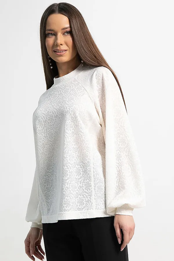 Блуза Нативия LADY TAIGA, молочная - фото 2