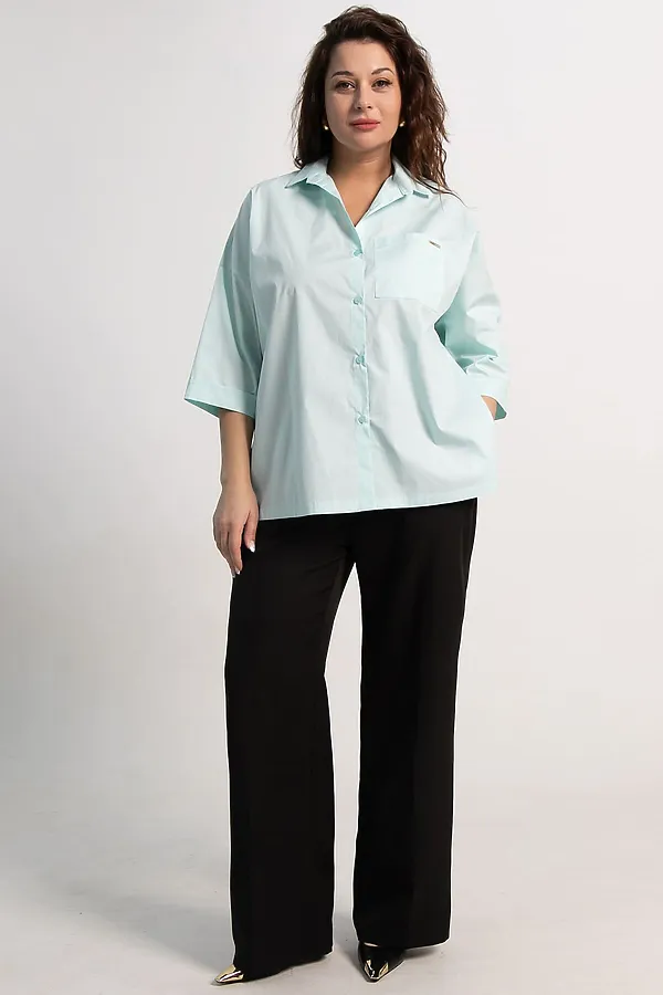 Рубашка Восход LADY TAIGA, мята - фото 2