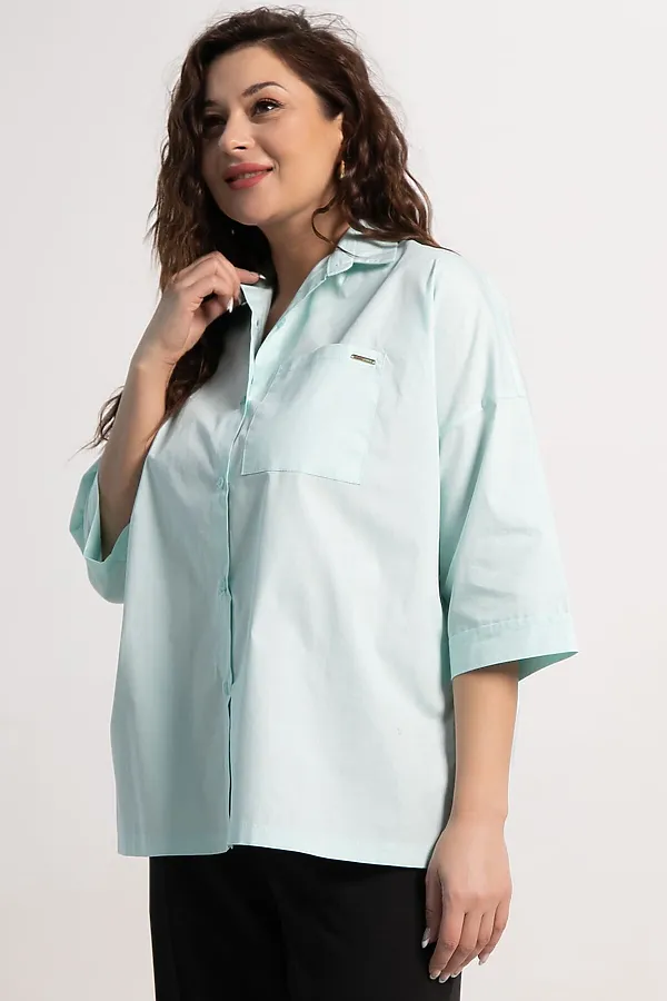 Рубашка Восход LADY TAIGA, мята - фото 2