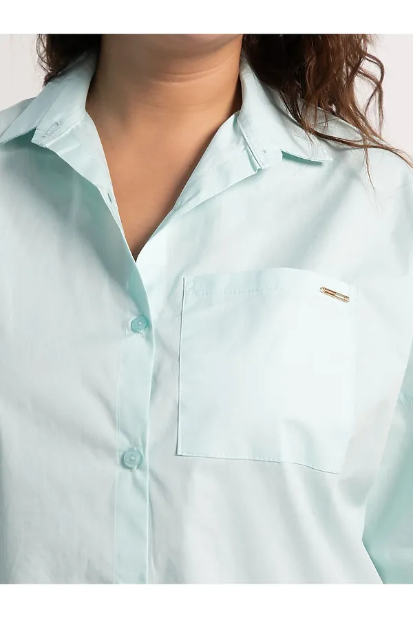 Рубашка Восход LADY TAIGA, мята - фото 2