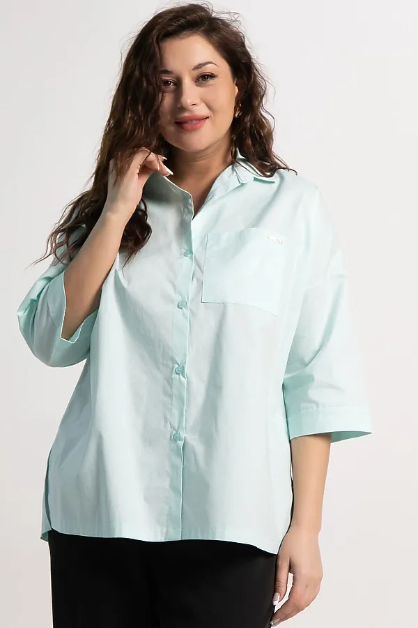 Рубашка Восход LADY TAIGA, мята - фото 2