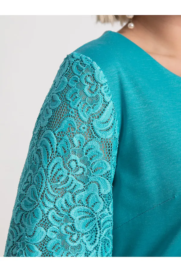 Платье Шарли LADY TAIGA, мятное - фото 2