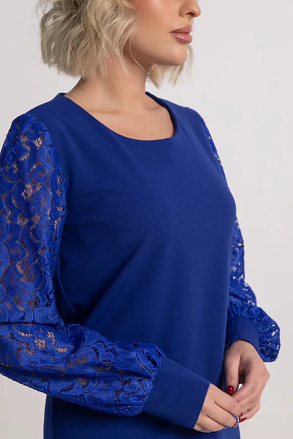 Платье Шарли LADY TAIGA, электрик - фото 2