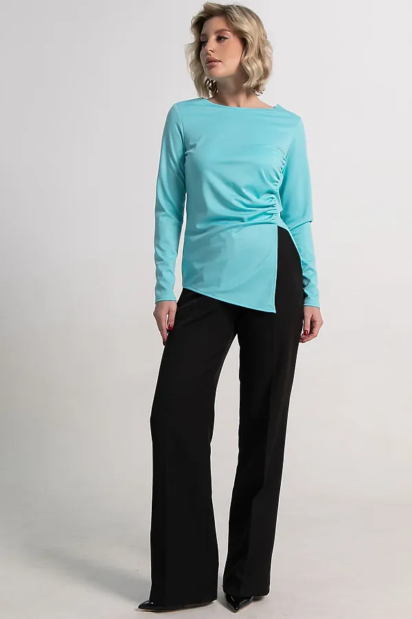 Блуза Тильда LADY TAIGA, бирюзовая - фото 2