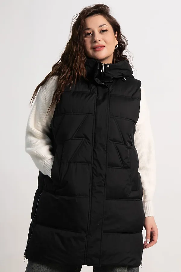 100% полиэстер LADY TAIGA, черный - фото 2