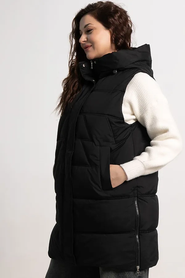 100% полиэстер LADY TAIGA, черный - фото 2