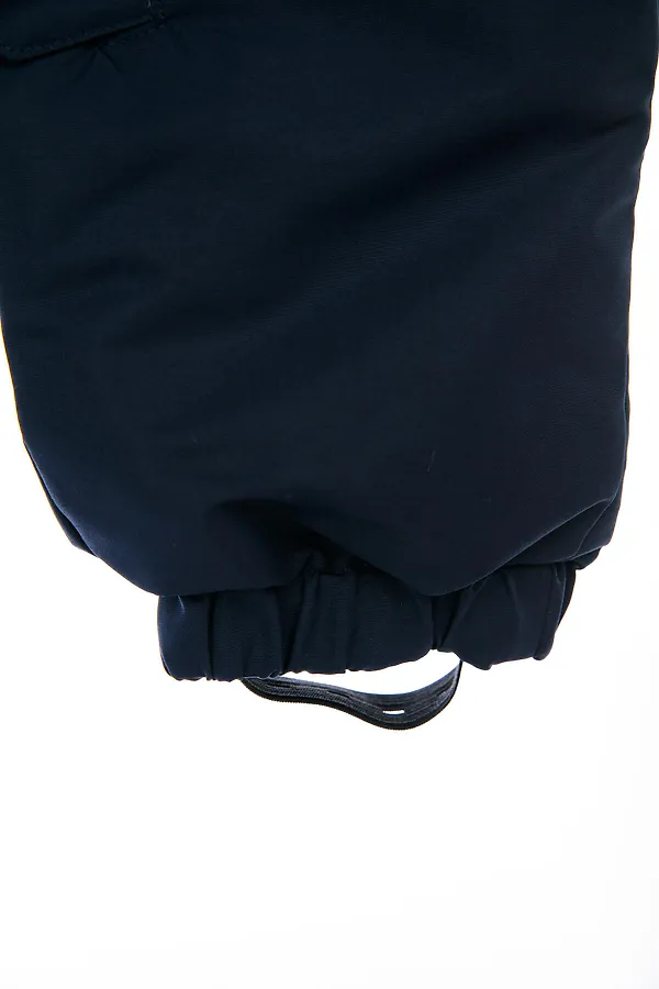 Комбинезон детский текстильный с полиуретановым покрытием для мальчиков PLAYTODAY, тёмно-синий - фото 2