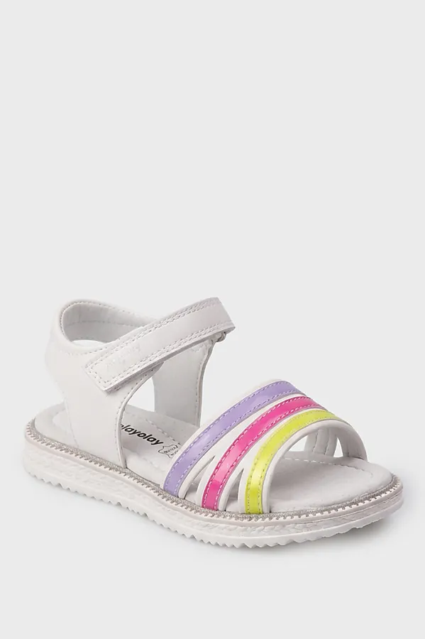 Сандалии для девочек PLAYTODAY, разноцветный - фото 2