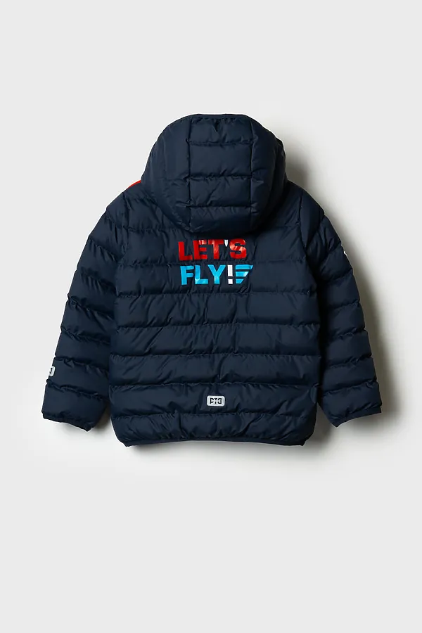 Куртка текстильная с полиуретановым покрытием для мальчиков PLAYTODAY, разноцветный - фото 2