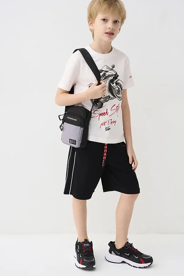 Сумка для мальчиков PLAYTODAY, черный,серый - фото 2