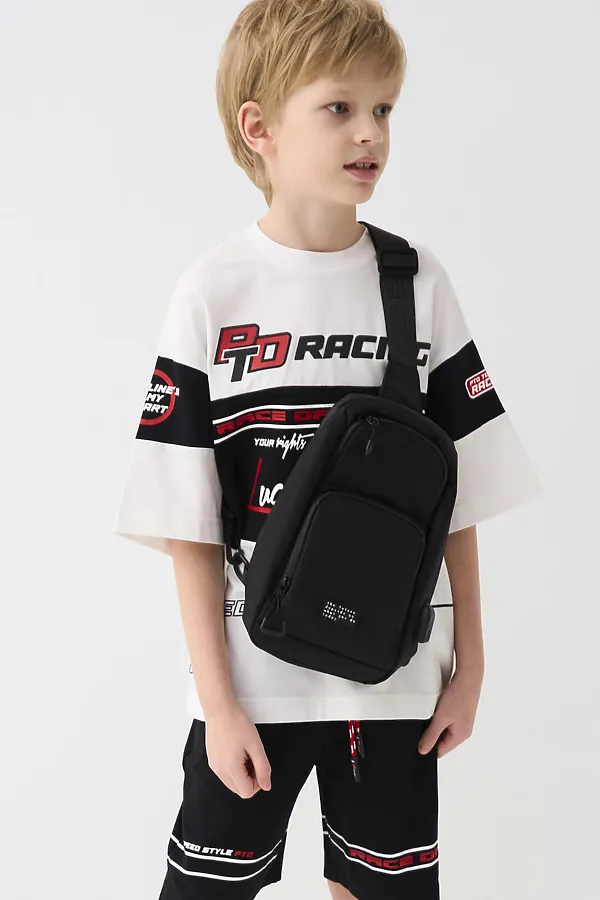 Сумка для мальчиков PLAYTODAY, черный - фото 2