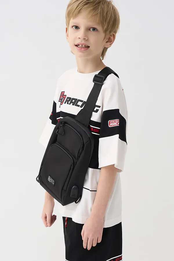 Сумка для мальчиков PLAYTODAY, черный - фото 2