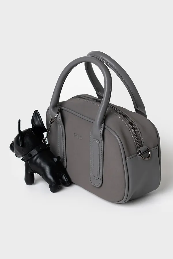 Сумка с брелоками для девочек PLAYTODAY, серый - фото 2