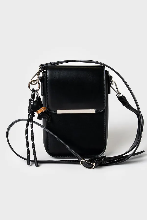 Сумка с брелоками для девочек PLAYTODAY, черный - фото 2