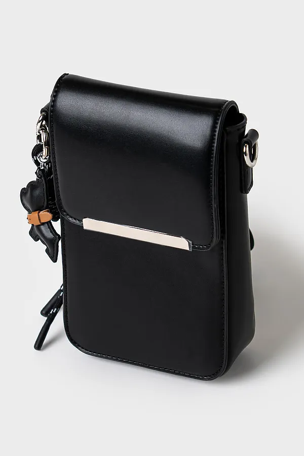 Сумка с брелоками для девочек PLAYTODAY, черный - фото 2